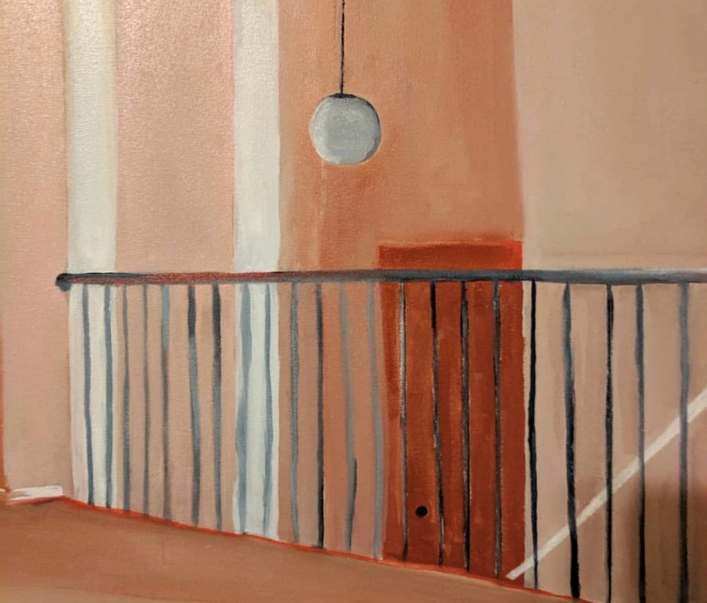 These artists use a range of painting techniques to obscure images of interiors and the built environment in ways that push the viewer to find hidden narratives and question their interpretations, and suggest fleeting moments of voyeurism, nostalgia, and dislocation.