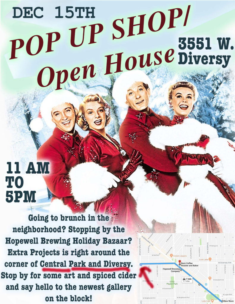 Stop by for some art and spiced cider and say hello to the newest gallery on the block!