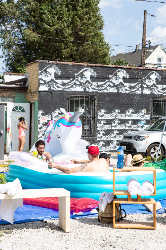 Block Club Chicago stops by So Broke House, our pop-up self-care extravaganza.
