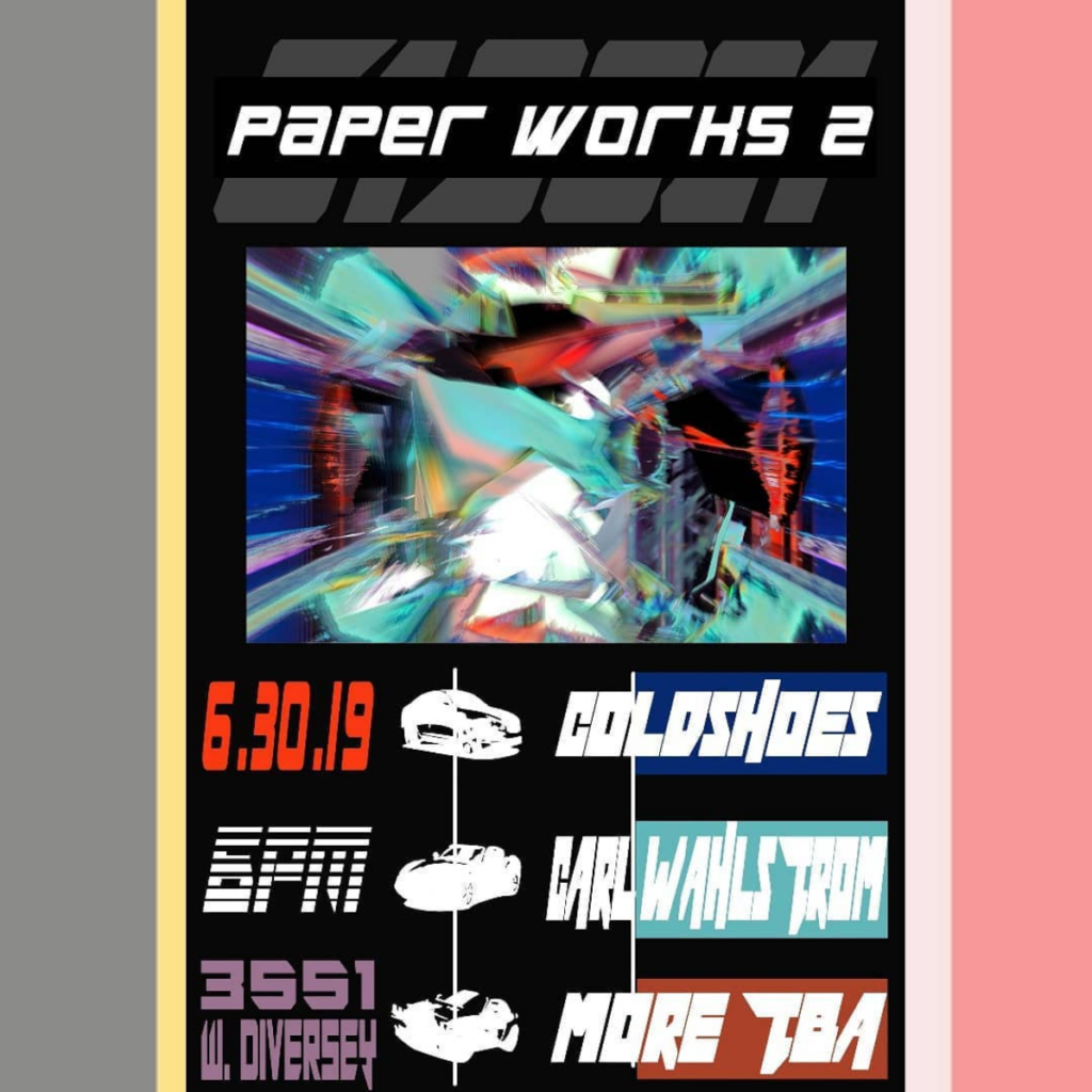 Chicago based visual artist Ericka Richardson, and writer Kate Hood have returned for Paper Works 2!